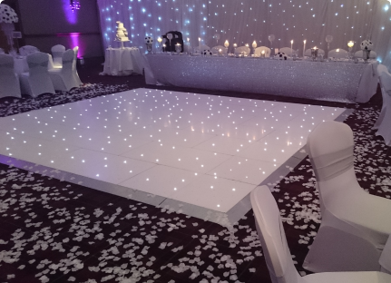 Dsnce floor hire cheshire
