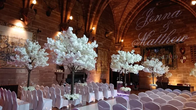 Gobo imaging for Peckforton Castle