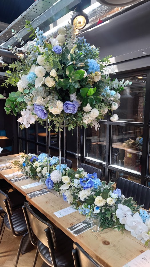 Wedding venue dressing at Love Lane Brewery in Liverpool