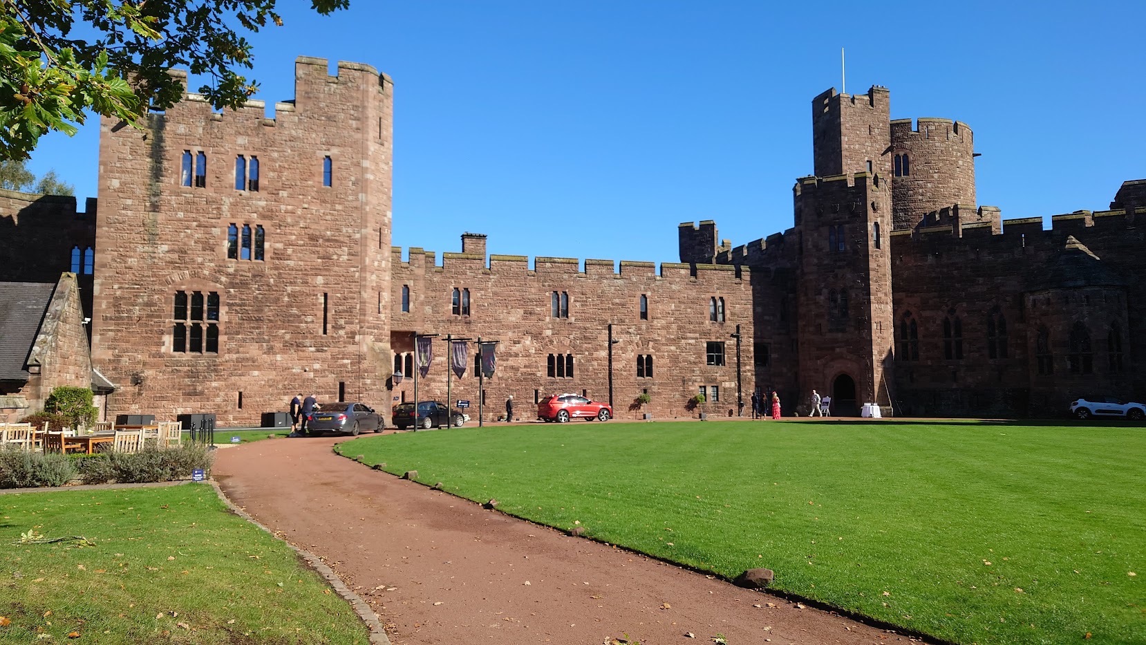 Cheshire venue dressers Woodyatt Warner Ltd at Peckforton Castle