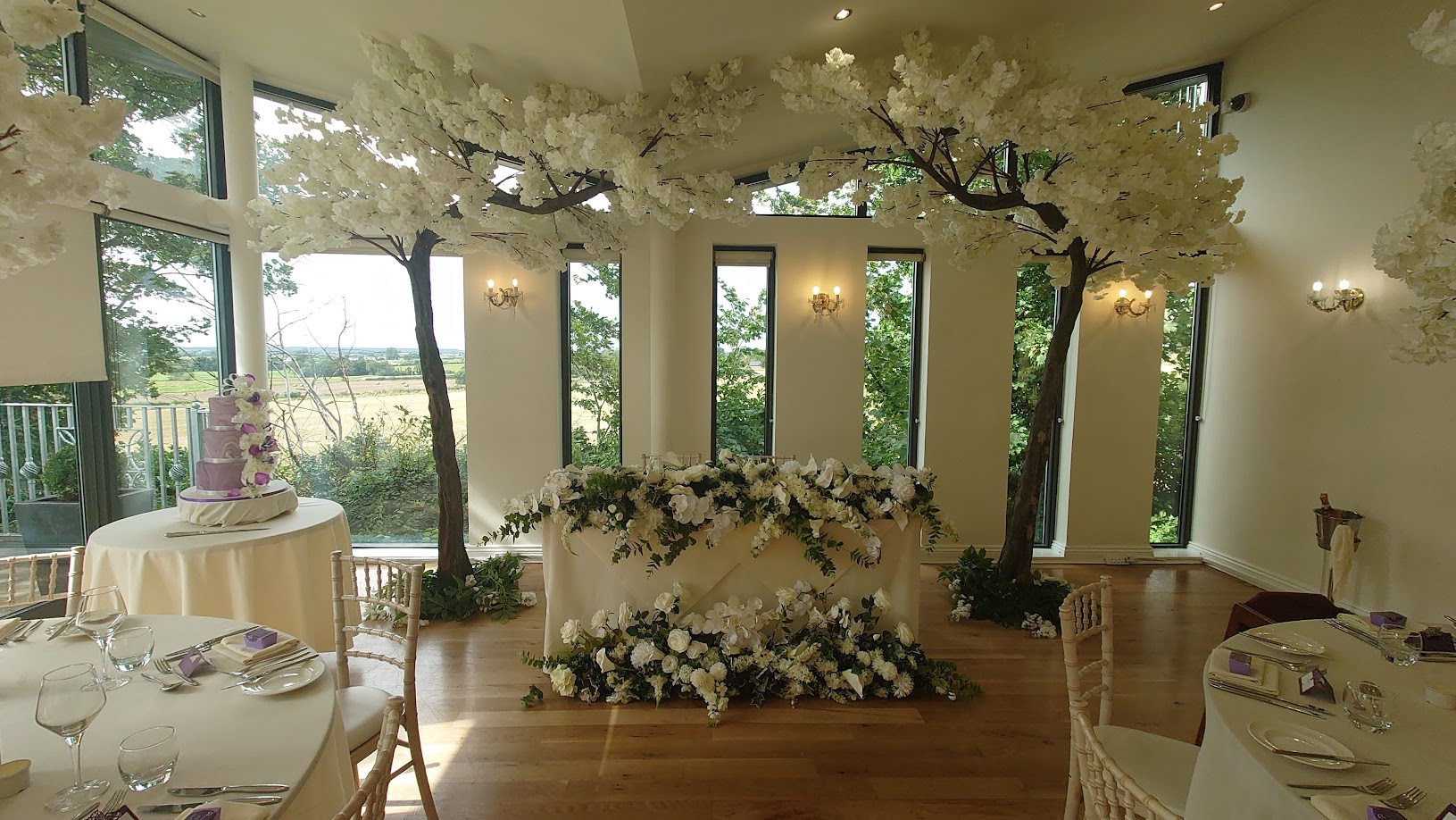 Blossom tree wedding