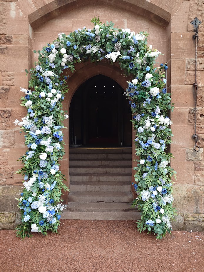 Wedding flowers for Peckforton Castle