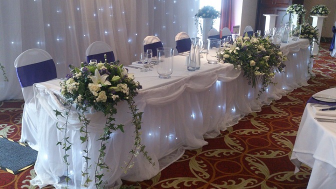star cloth twinkling LED backdrop hire manchester